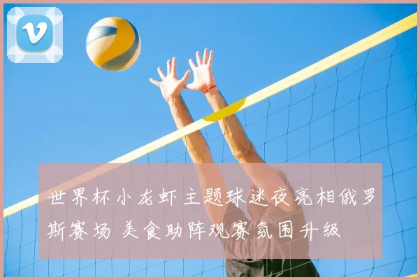 世界杯小龙虾主题球迷夜亮相俄罗斯赛场 美食助阵观赛氛围升级