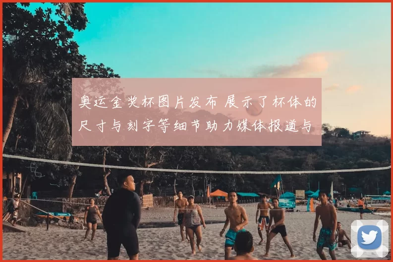 奥运金奖杯图片发布 展示了杯体的尺寸与刻字等细节助力媒体报道与鉴别